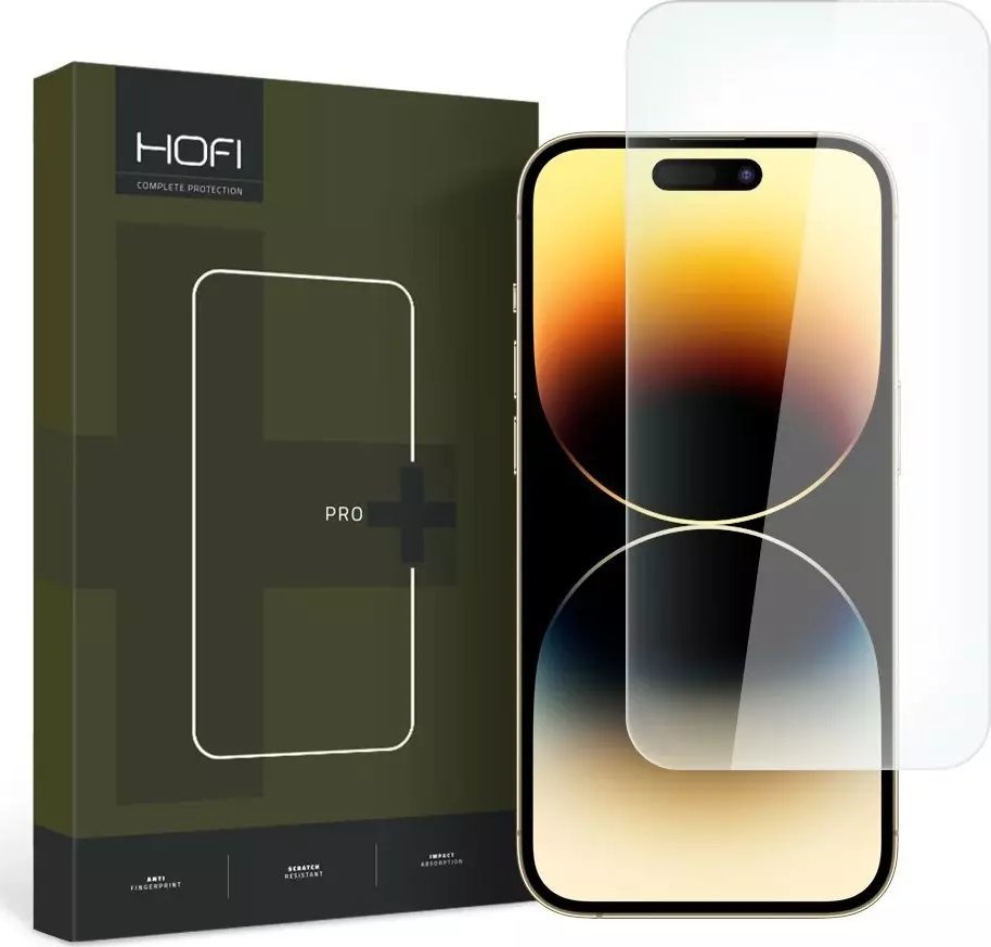 Hofi Szkło hartowane Hofi Glass Pro+ do Apple iPhone 15 / 16 Clear
