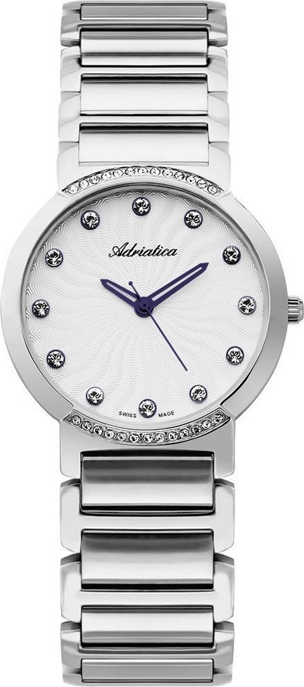 Zegarek Adriatica Zegarek damski Adriatica A3644.51B3QZ srebrny