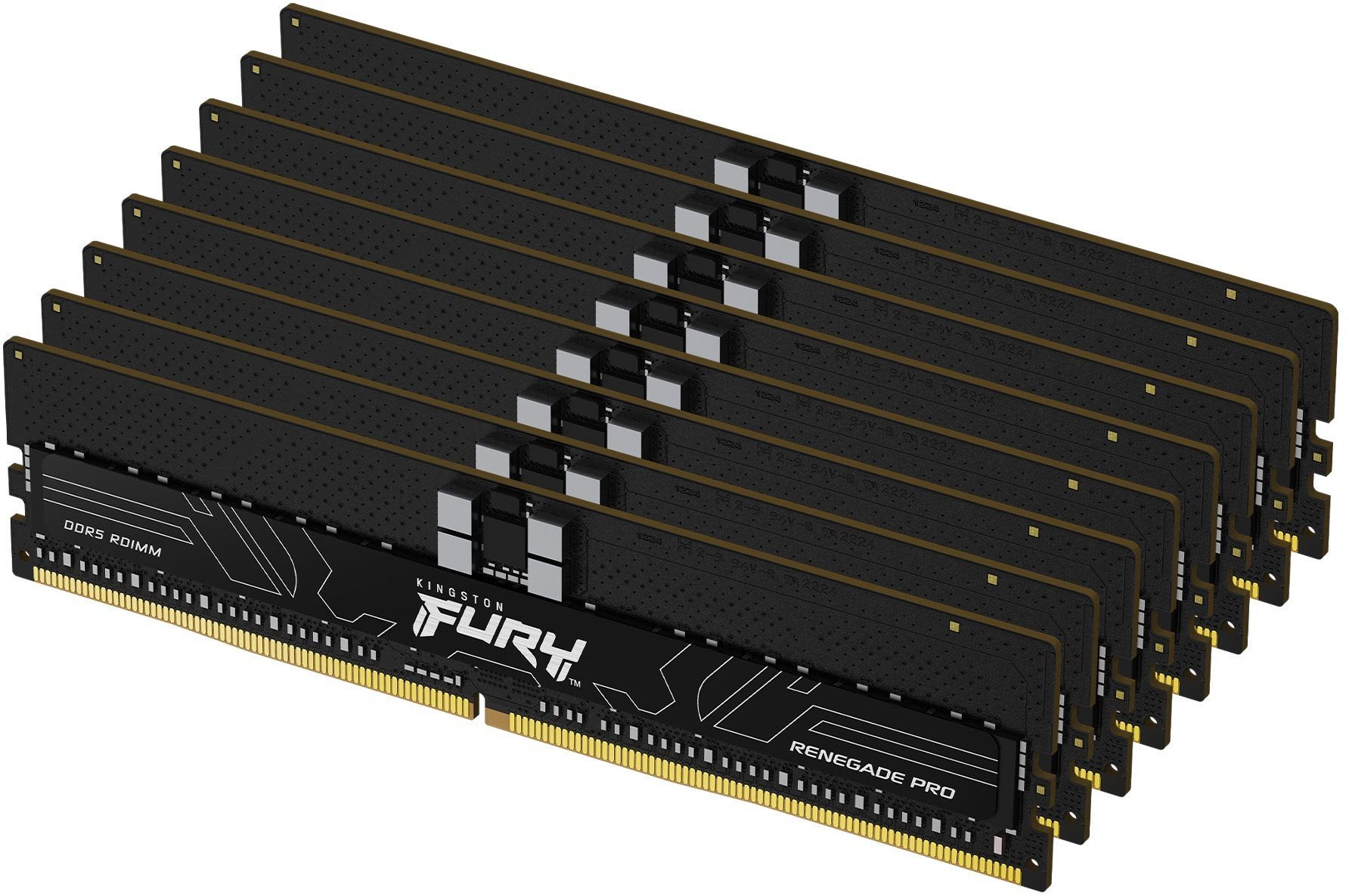 KINGSTON 256GB 6800MT/s DDR5 ECC Reg CL34 DIMM Kit of 8 FURY Renegade Pro XMP