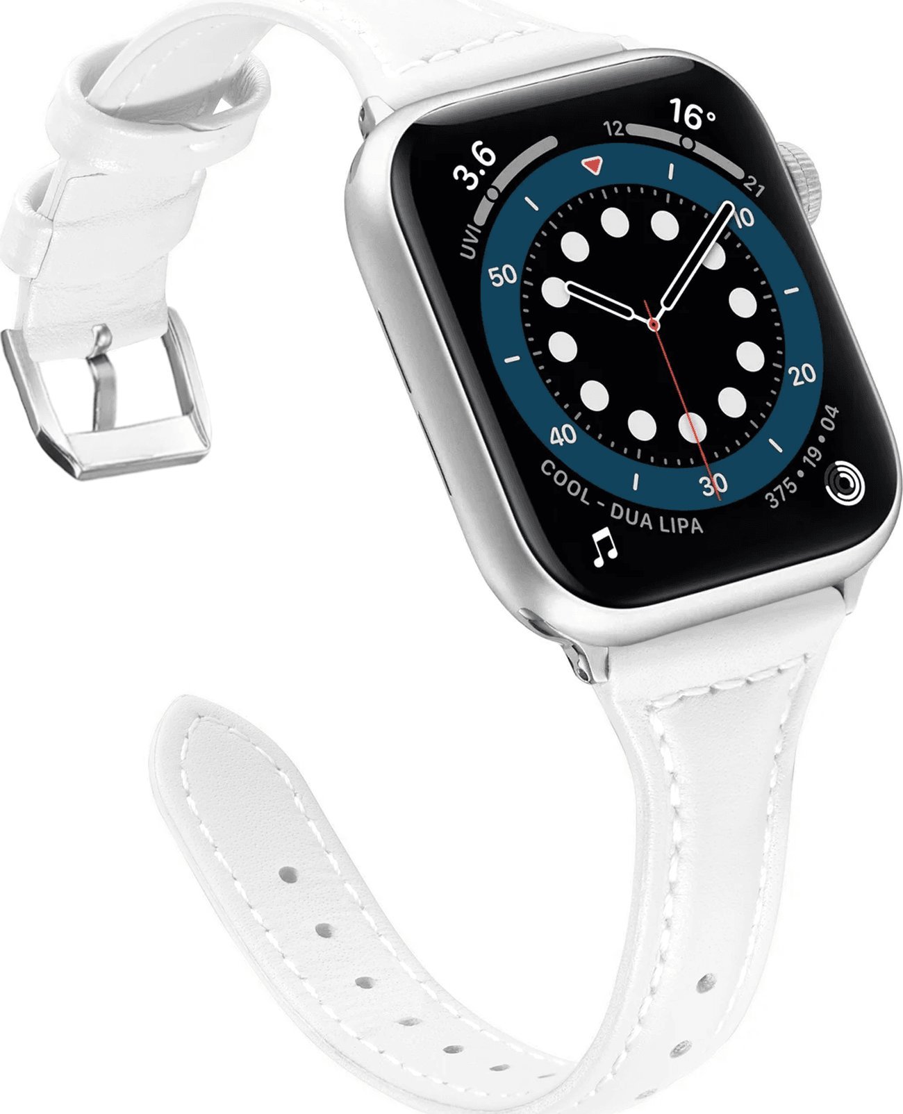 4TechGoods PASEK SKÓRZANY DO APPLE WATCH 5 6 7 8 SE 38 40 41