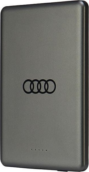 Powerbank Audi Audi Induction Powerbank 15W 5000mAh gray/gray Big Logo MagSafe AU-MWPB5000-GT/D1-GY