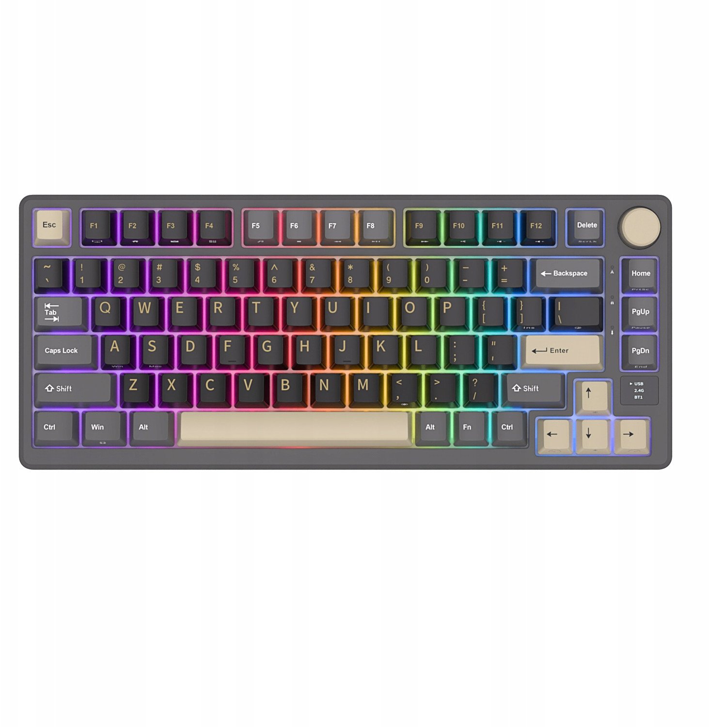 ROYAL KLUDGE RK-M75 Phantom Gaming Keyboard K Silver switch