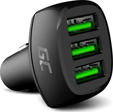 Ładowarka Green Cell PowerRide 3x USB-A 3 A (CADGC01)