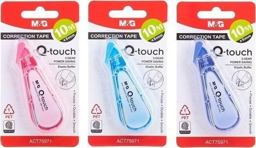 Korektor w taśmie Q-Touch 10mx5mm mix