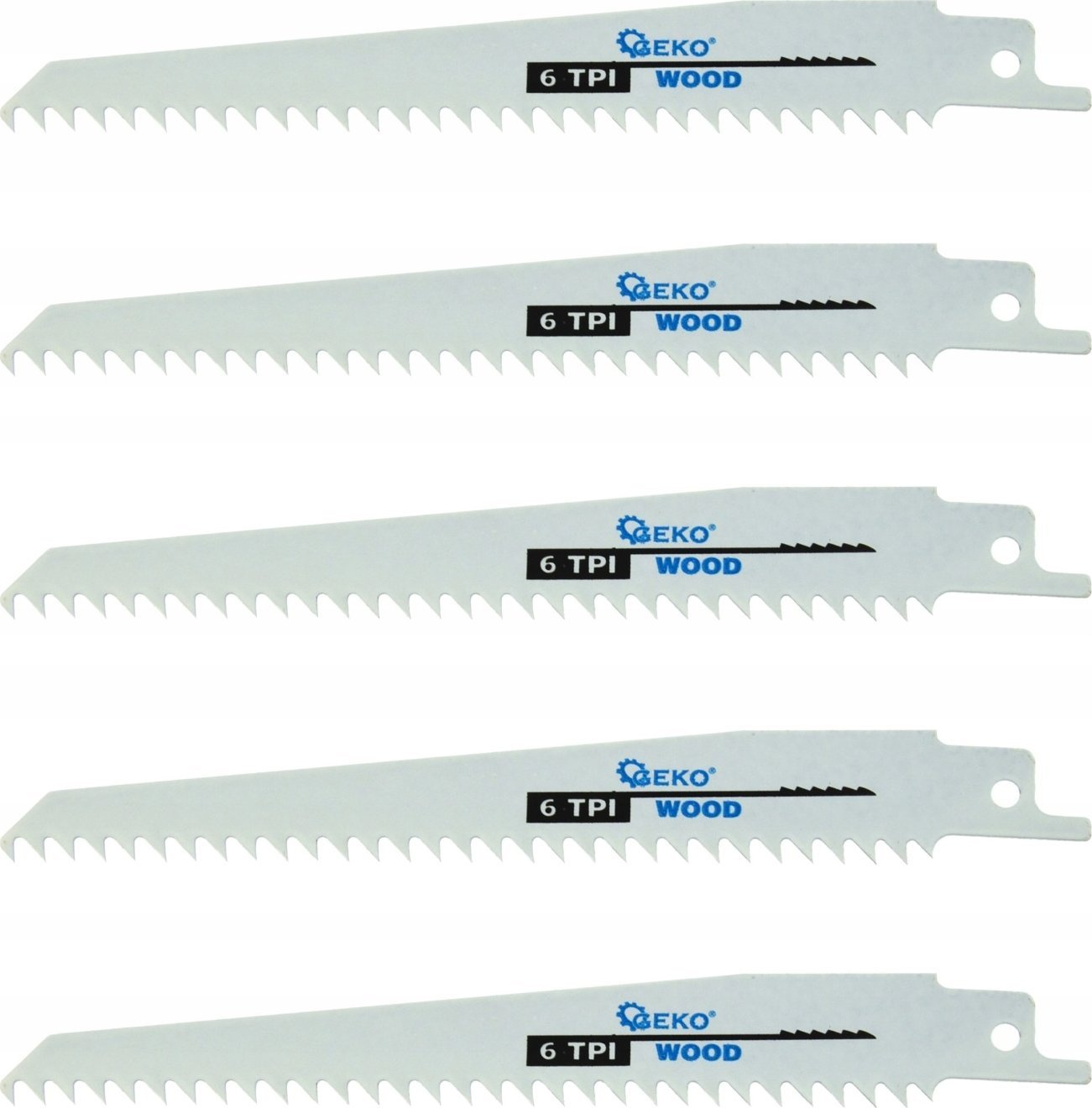 Geko Brzeszczoty do piły szablastej 150mm 6TPI (20/200)