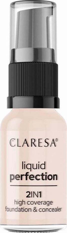 Claresa Claresa Liquid Perfection 2w1 101 Light 18g