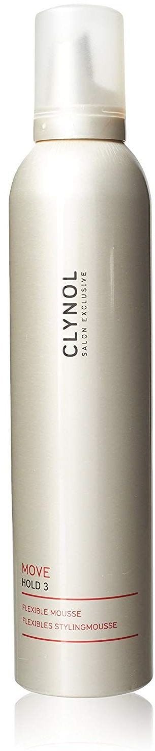 Clynol, Move Hold 3, Hair Styling Foam, Volume & Body, Flexible Hold, 300 ml For Women