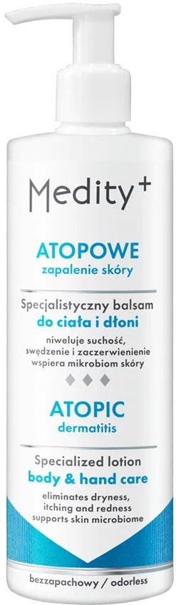 Medity+ Atopowe Zapalenie Skóry specjalistyczny balsam do ciała i dłoni 200ml