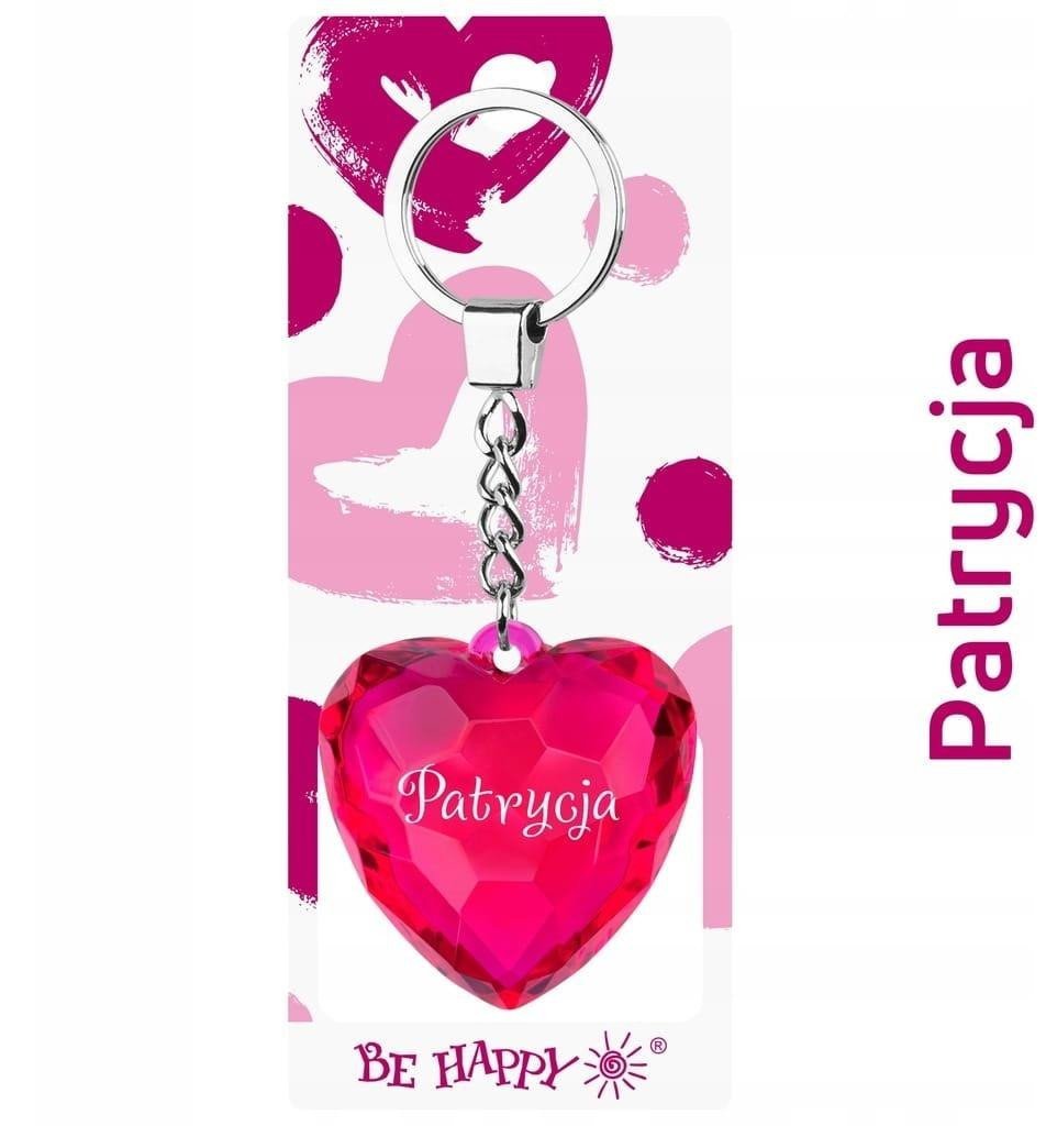 Be Happy Brelok Serce Patrycja