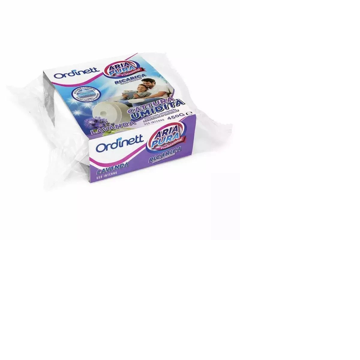 Mitruma absorbetaja papildinama tablete 450g lavanda 8000303311492