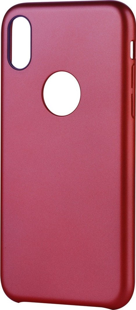 Devia Microfibre cover for iPhone Xs & X, C.E.O. Series - Red