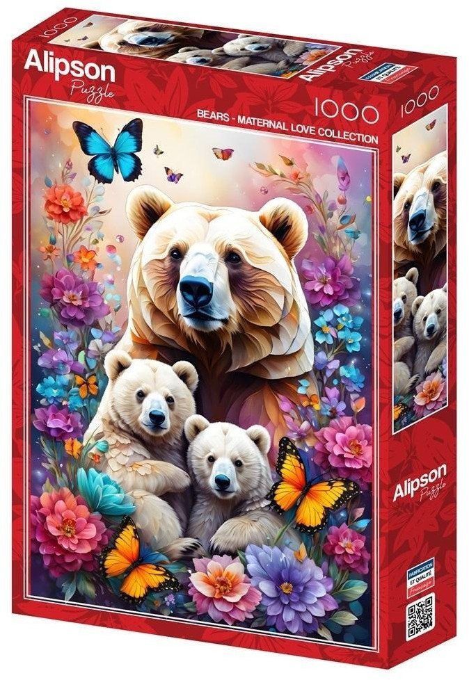 Puzzle 1000 Matczyna miłość - Misie