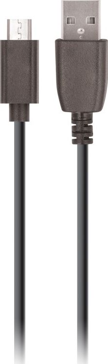 Kabel USB Setty USB-A - microUSB 1 m Czarny (GSM043214)