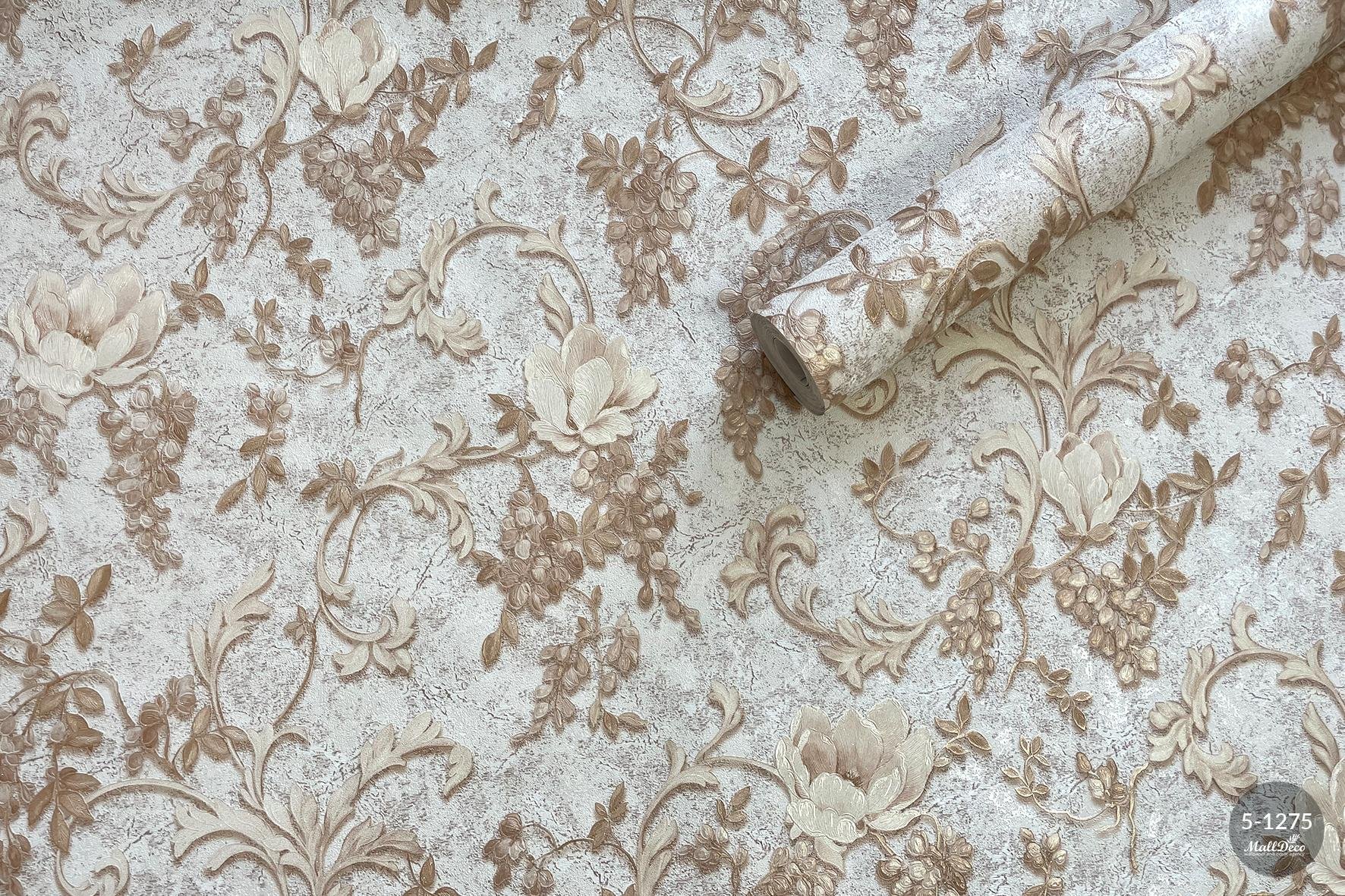 MallDeco MODEL TAPETY WINYLOWEJ SOFORO DECOR PEARL-ZŁOTY ART.5-1275