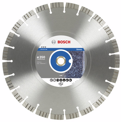Bosch Tarcza tnąca diamentowa Best for Stone 350x25,4x3,2mm 2608602648