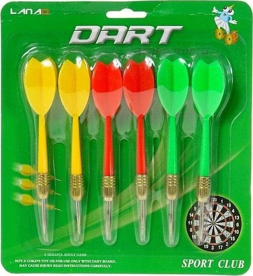 Teka Strzałki do dart 6szt