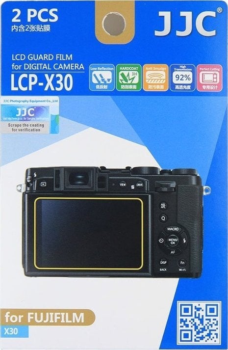JJC Osłony LCD JJC Fujifilm X30 poliwęglanowa