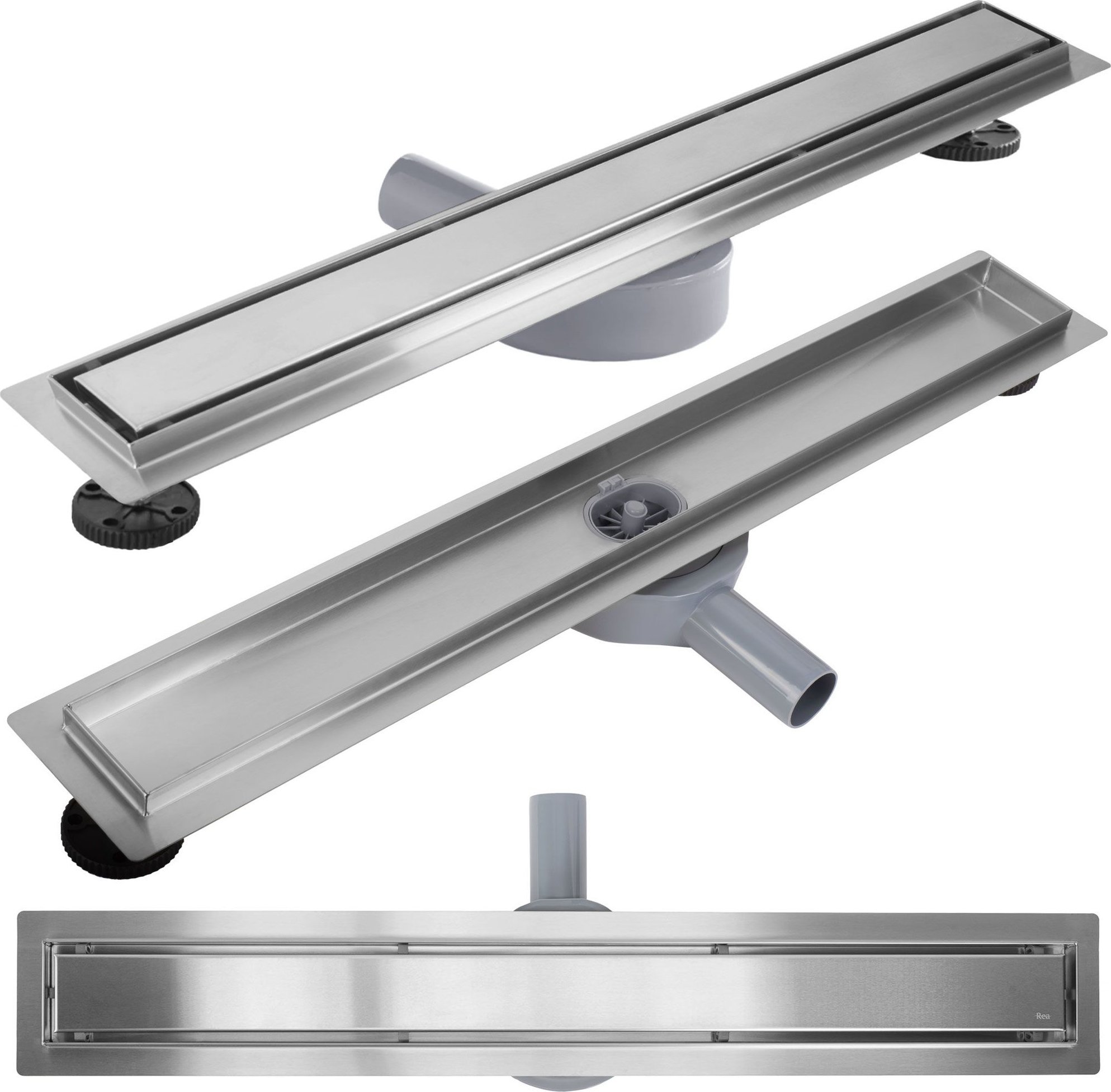 Rea Odpływ Liniowy REA NEOX PRO Stal Szczotkowana 60