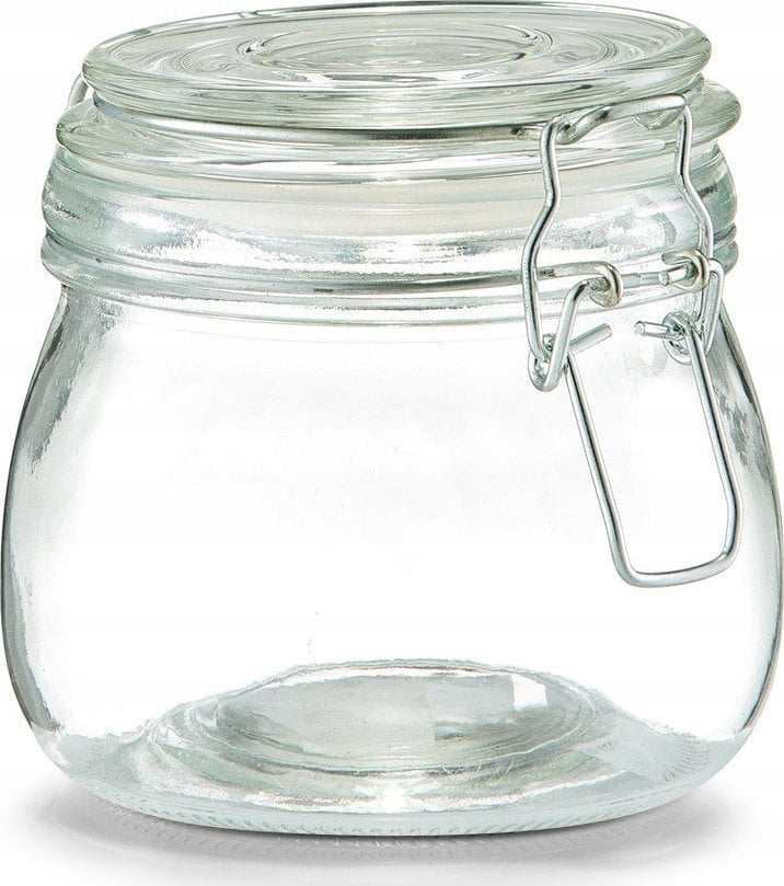 Zeller Pojemnik na żywność, słoik z pokrywką, 500 ml, ZELLER