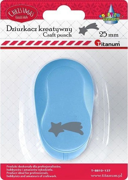 Titanum Dziurkacz kreatywny 25 mm Titanum Kometa 137