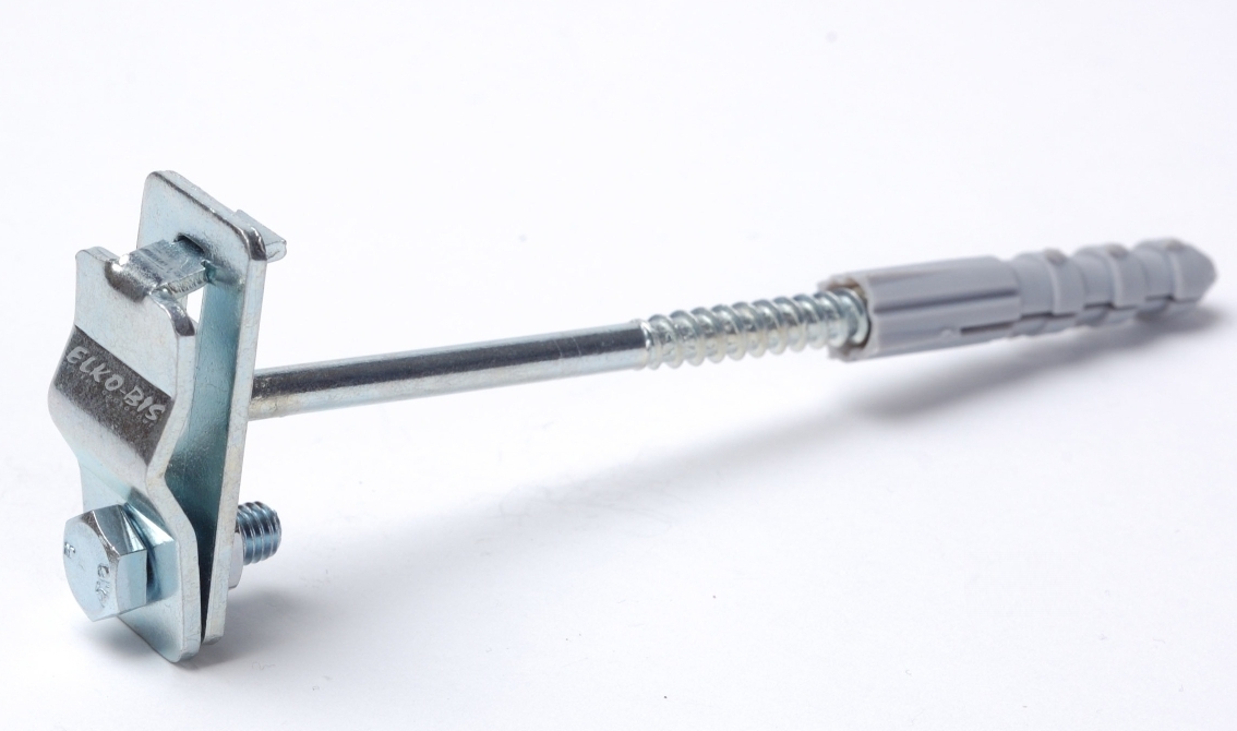 Elko-Bis Uchwyt do drutu z kołkiem 250x20mm ocynkowany