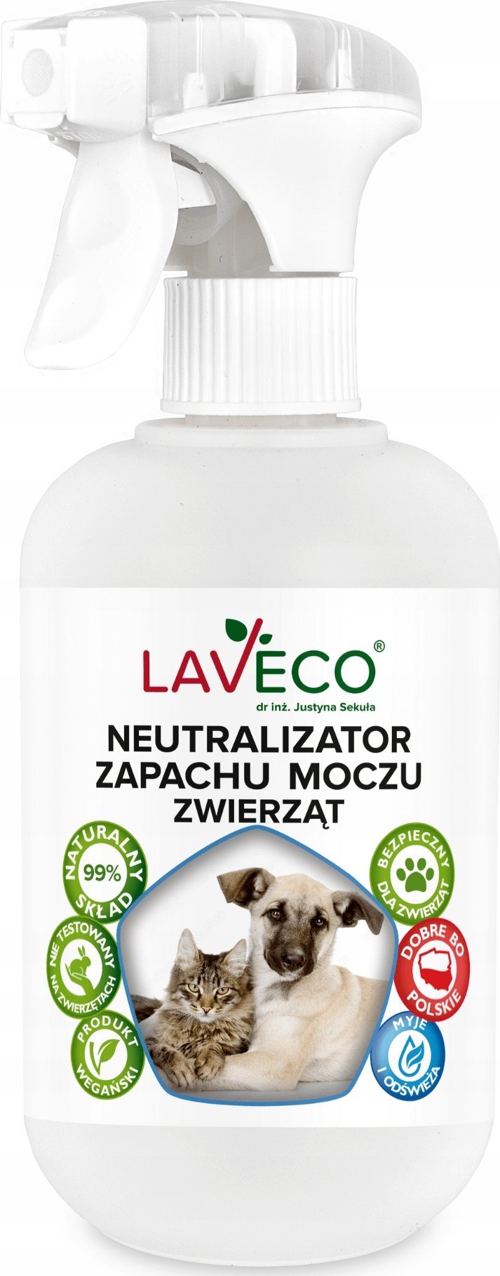 LAVECO Neutralizator zapachu moczu zwierząt - 0,5 l