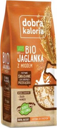 Dobra Kaloria JAGLANKA Z MIODEM BIO 120 g - DOBRA KALORIA