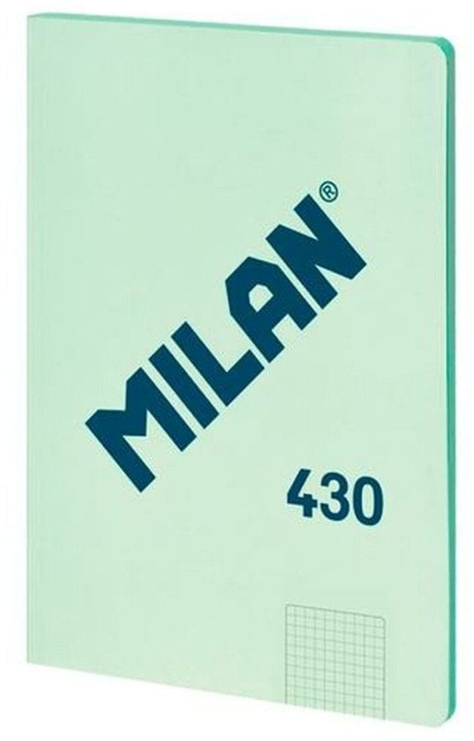 Notatnik Milan 1918 Kolor Zielony A4 Kraciasty