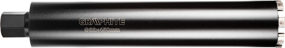 Graphite Otwornica diamentowa do wiertnicy 58G540 82×450mm×8T