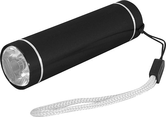 Latarka LATARKA RĘCZNA 1W ALUMINIOWA CZARNA LTC LXLL38