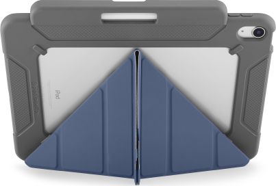 Etui na tablet Pipetto Pipetto Origami No2 Pencil Shield - obudowa ochronna z uchwytem do Apple Pencil do iPad Air 10.9" 2020 (navy)