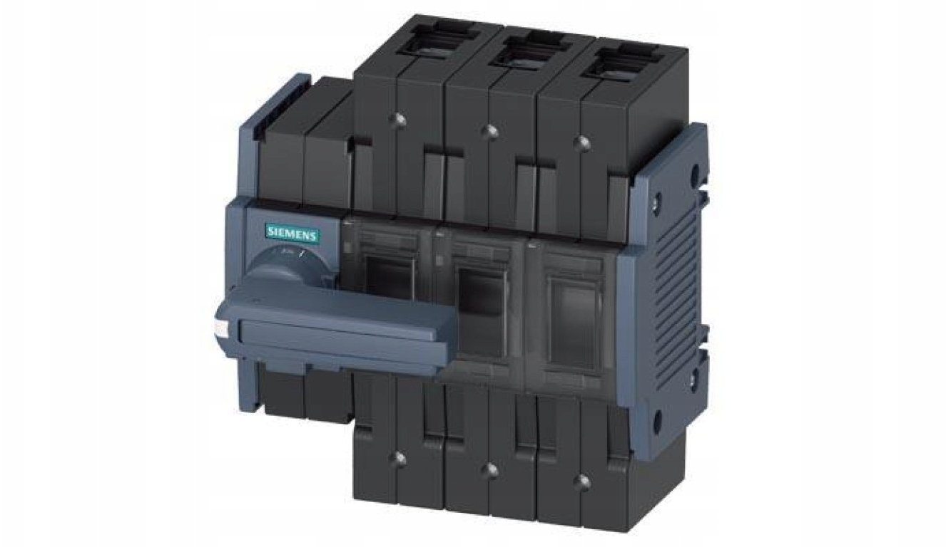 Rozłącznik izolacyjny 3P wlk2 160A napęd obrotowy bezpośredni szary montaż od frontu z lewej przyłącza ramowe 3KD3432-2NE10-0