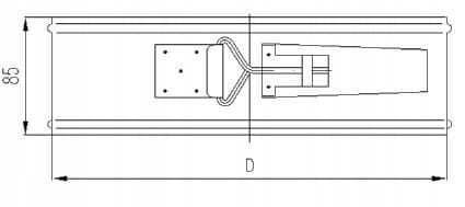 150/200 opaska ocynk