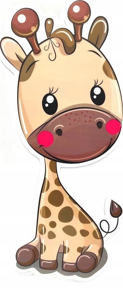 SRP-020-DEKORACJA ŚCIENNA ŻYRAFKA