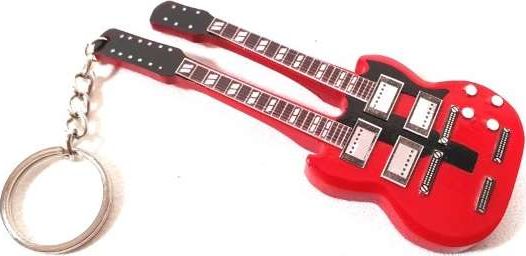 Breloczek Giftdeco Breloczek - Led Zeppelin z drewna mahoniowego