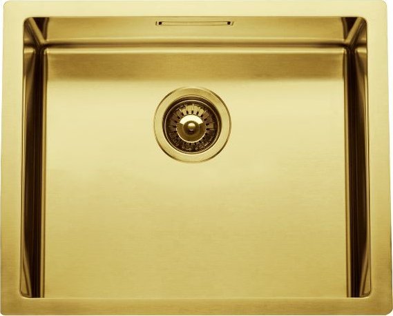 Zlewozmywak Globalo ZLEWOZMYWAK GLOBALO RIWOLO 50.1 GOLD Użyj kodu 9GLB24 i płać mniej