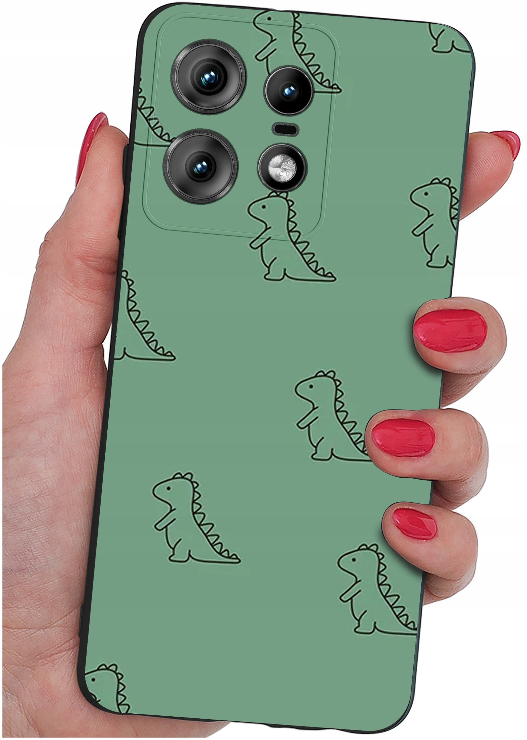 Etui do Motorola Moto EDGE 50 Pro WZORY |SILIKONOWE MATT CASE