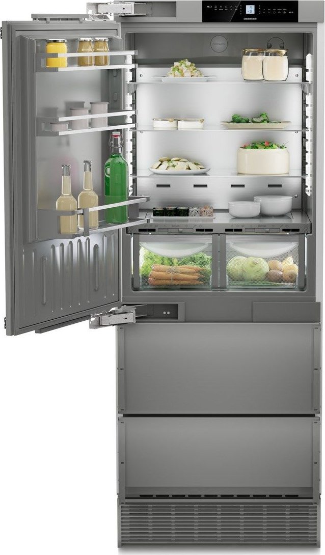 Lodówka Liebherr ECBNe 7871 BioFresh* NoFrost Chłodziarko-zamrażarki do zabudowy zintegrowanej z systemem BioFresh* i NoFrost