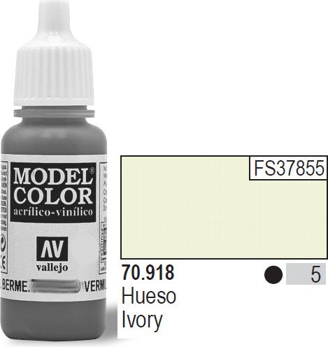 Vallejo Farba Nr5 Ivory Matt 17ml - 70918