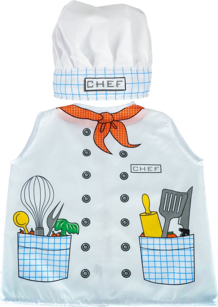 KIK Kostium strój karnawałowy kucharz piekarz 3-8 lat