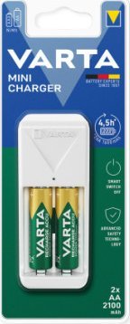 Ładowarka Varta Varta 57656 101 451 ładowarka akumulatorów Akumulator do domowego użytku Prąd przemienny