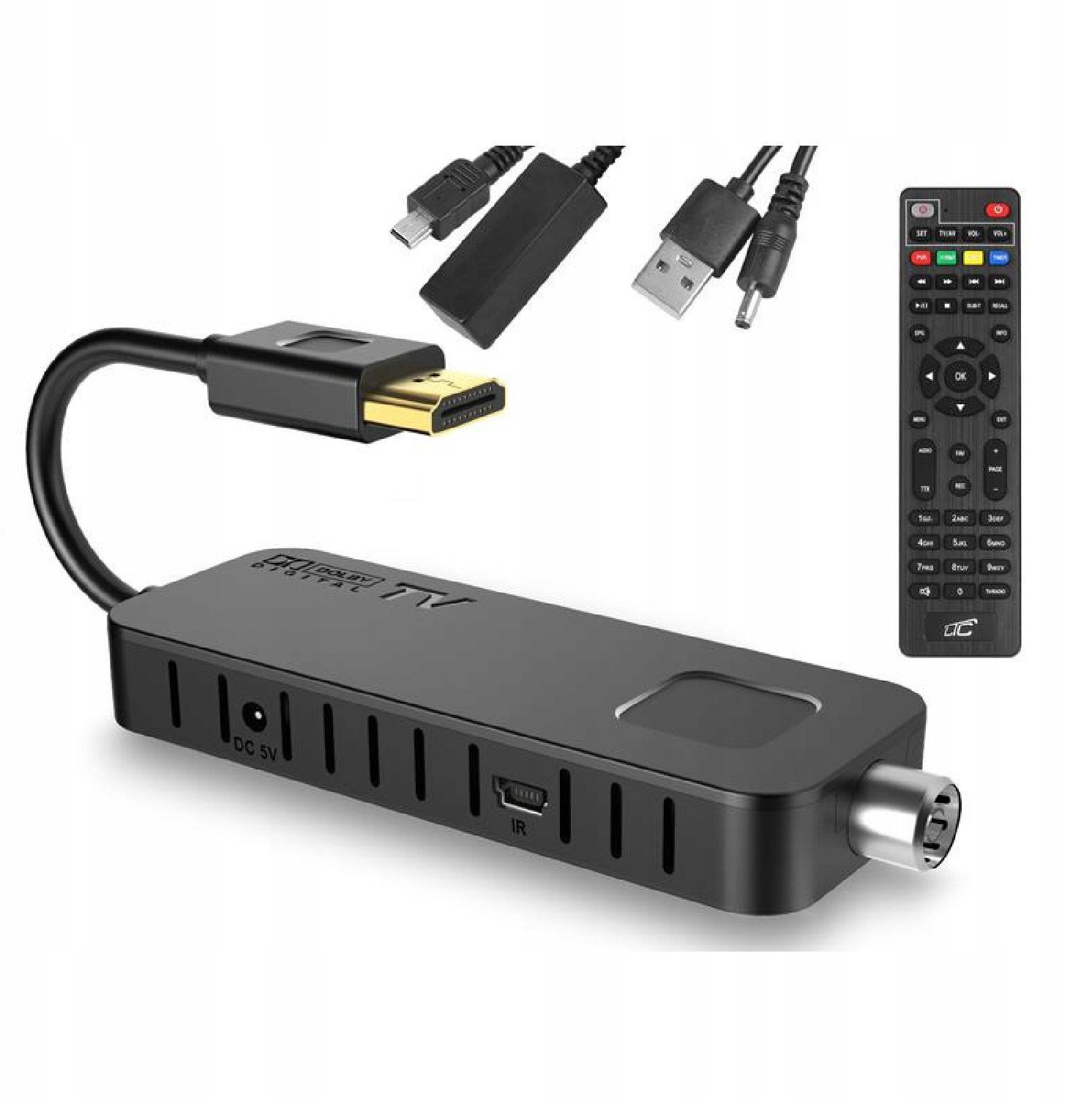 Tuner TV LTC PS TUNER TV STICK DVB-T2 DO TV NAZIEMNEJ