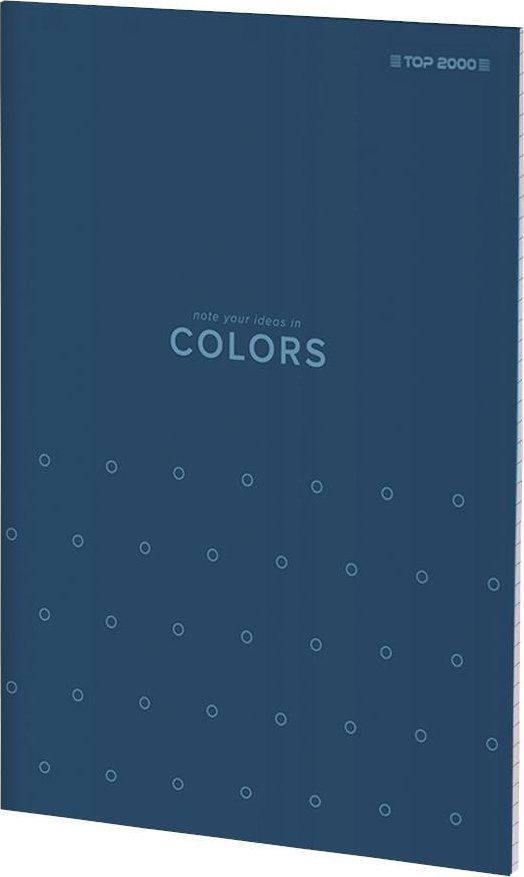 Top 2000 Blok notatnikowy Top 2000 Colors A6/50k kratka