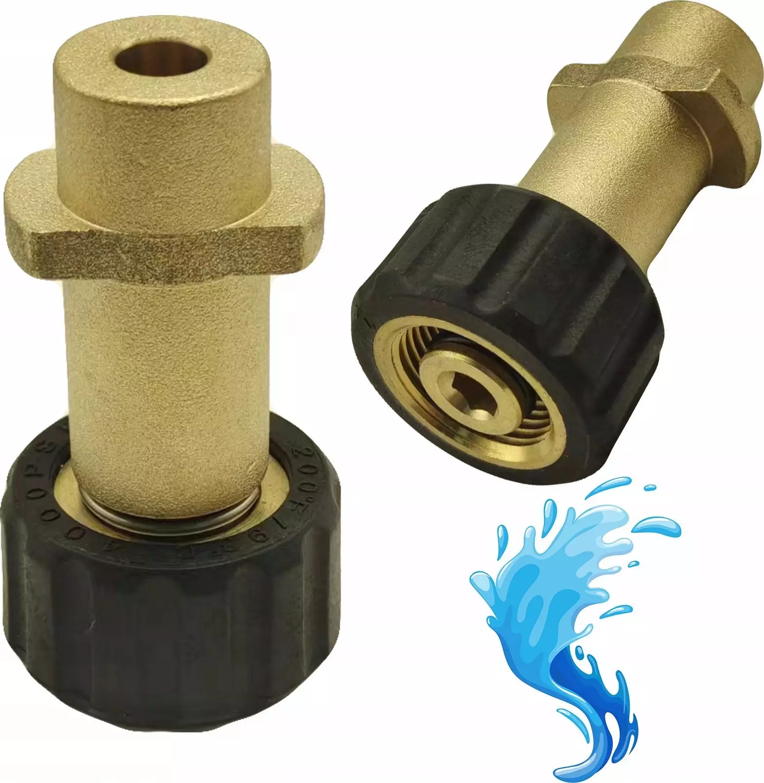 Rosfix ADAPTER PRZEJŚCIÓWKA REDUKCJA M22x14 22MM NA KARCHER K2-K7 MONTAŻ AKCESORI