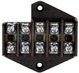 Elektro-Plast Pierścień rozgałęźny 5 x 2.5mm2 czarny (0961-00)