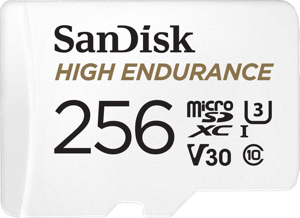 Karta SanDisk High Endurance MicroSDXC 256 GB Class 10 UHS-I/U3 V30 (SDSQQNR-256G-GN6IA)