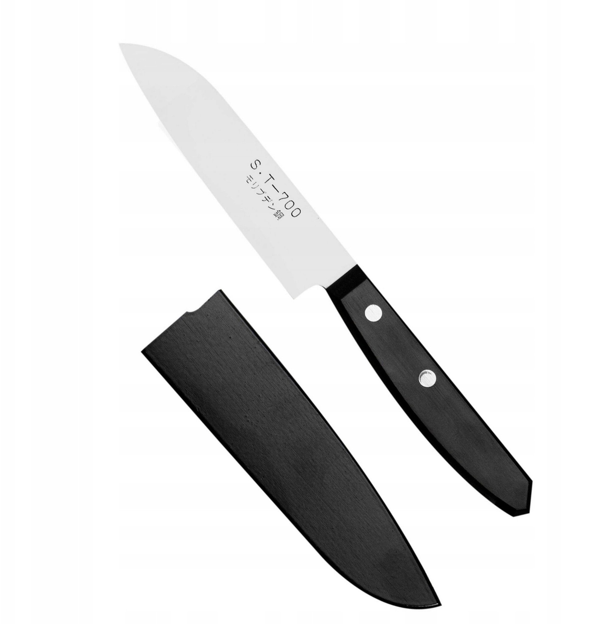 Kanetsune AUS-6 Nożyk z drewnianą pochwą 11cm