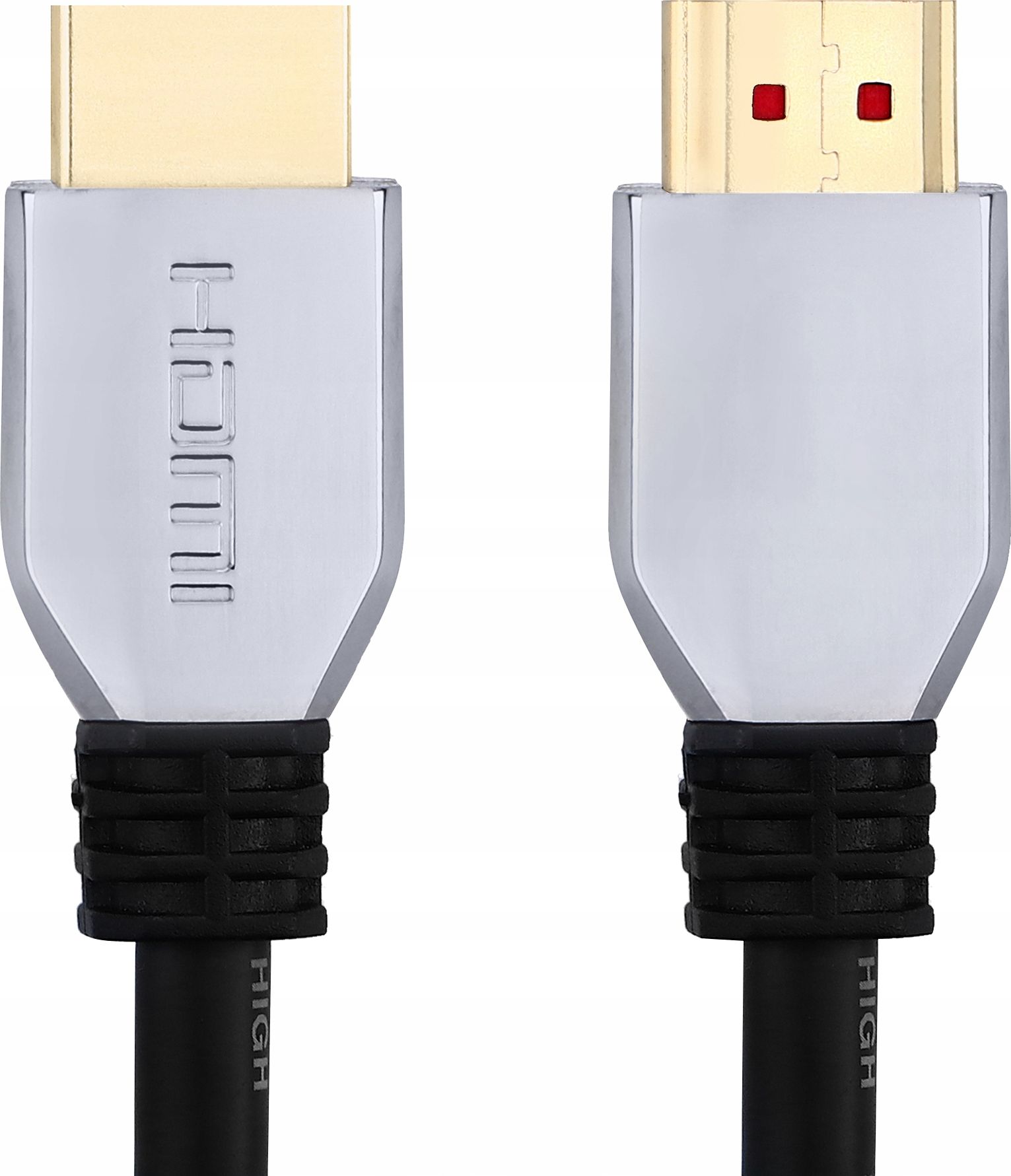Kabel Pawonik HDMI - HDMI 1.5m srebrny