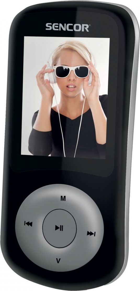 Sencor Odtwarzacz MP4 8GB szary (SFP 5870BS)