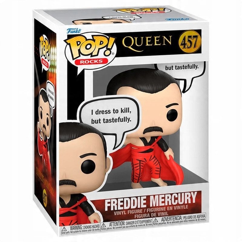 FUNKO POP! Vinyl Figure: Queen - Freddie Mercury (Sayings)